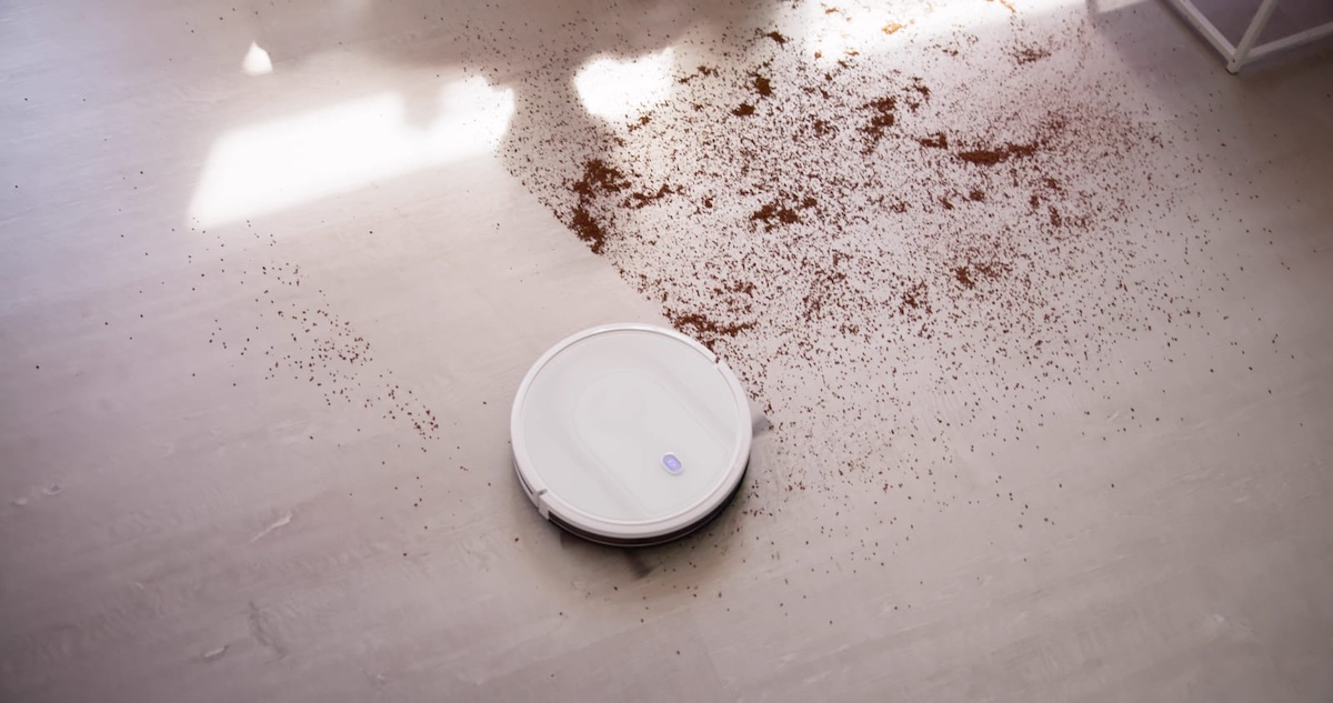 robot vacuum suction power in visual