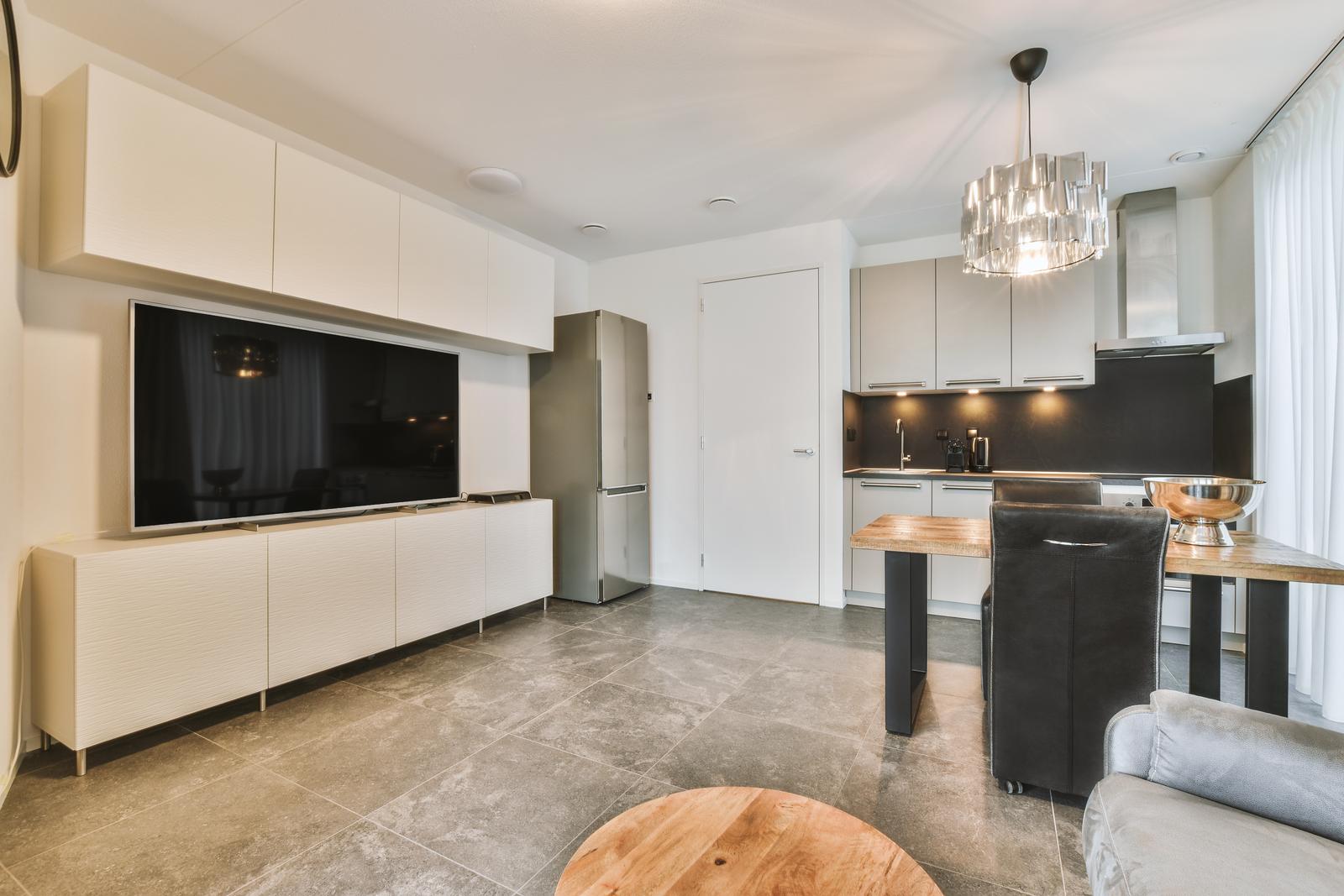 Apartment in an open design