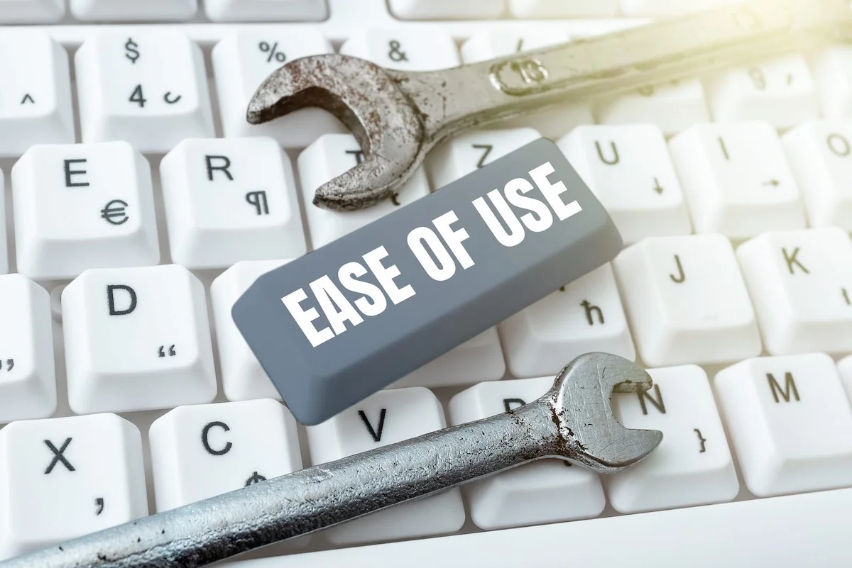 handwriting text ease of use word for user friendly easy to operate simple technology